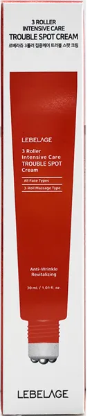 Изображение Крем роллер для лица от прыщей Лебелаж чайное дерево Корея Си энд Би к/у, 30 мл