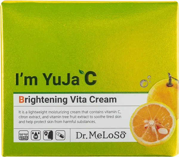 Изображение Крем для лица успокаивающий Мелосо витамин С Скинэпл к/у, 120 мл