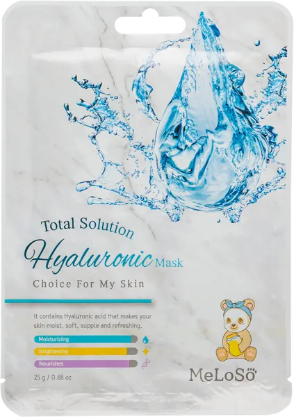 Изображение Маска для лица увлажняющая Мелосо гиалурон Скинэпл м/у, 1 шт