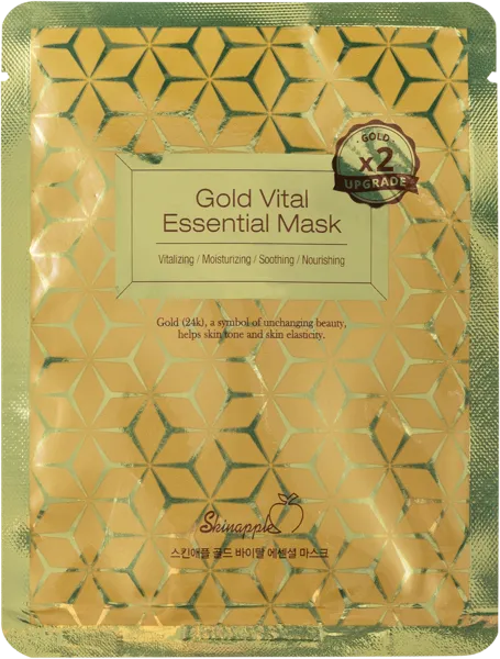 Изображение Маска для лица увлажняющая Скин эпл экстракт золота Скинэпл м/у, 1 шт