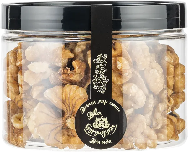 Изображение Грецкий орех сушеный Два бурундука Фольц Е.С. п/б, 130 г