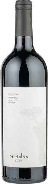 Изображение Вино красное сухое стиль №2 Мерло ЗГУ Усадьба Мезыбь Мезыбь с/б, 0,75 л