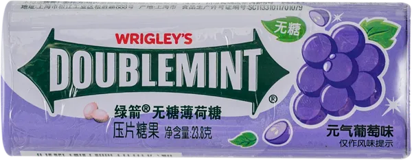 Изображение Драже Ригли даблминт виноград Марс ж/б, 24 г