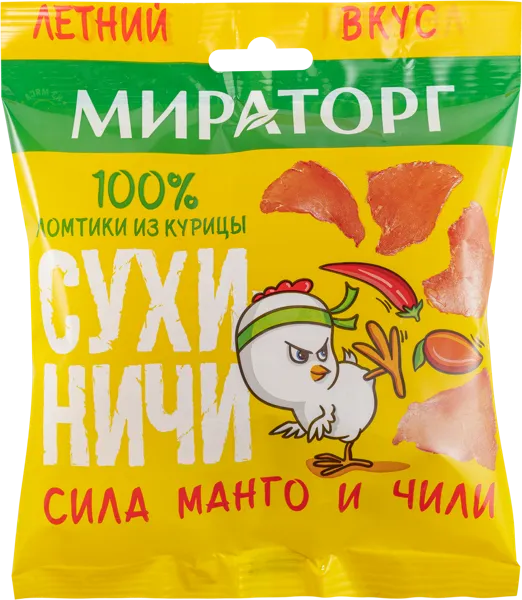 Изображение Сухиничи из куриного филе Мираторг манго чили Мираторг м/у, 40 г