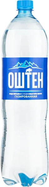 Изображение Вода газ рН 8,5 Оштен питьевая Майкопская п/б, 1,5 л