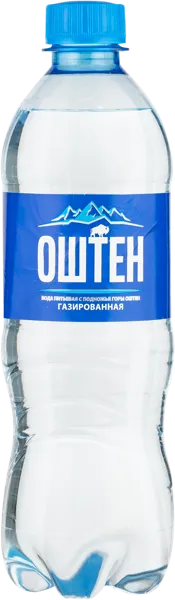 Изображение Вода газ рН 8,5 Оштен питьевая Майкопская п/б, 0,5 л