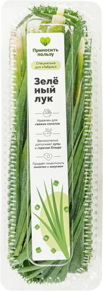Изображение Зелень Табрис лук Вита лоток, 100 г