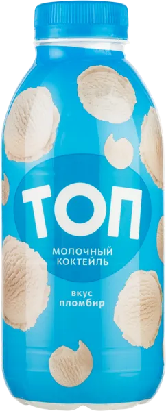 Изображение Коктейль 2% молочный Топ пломбир Савушкин продукт п/б, 450 мл