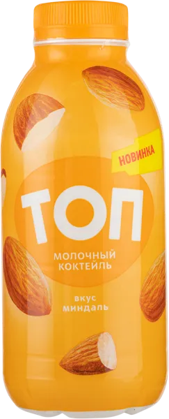 Изображение Коктейль 2% молочный Топ миндаль Савушкин продукт п/б, 450 мл
