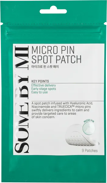 Изображение Патчи для лица от прыщей Сам бай ми гиалурон микроиглы Переннебелл м/у, 9 шт