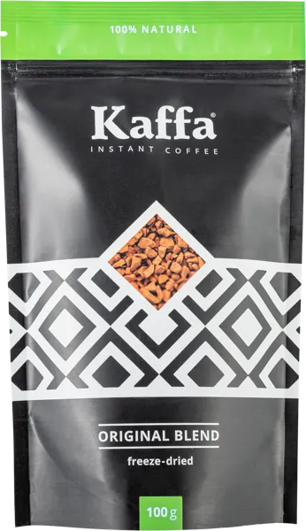 Изображение Кофе растворимый Каффа ориджинал бленд Квадра Импекс м/у, 100 г