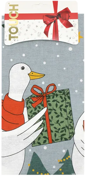 Изображение Полотенце 45*60см для кухни Тач Почудим рогожка Аврора карт/уп, 1 шт