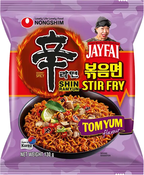 Изображение Лапша быстрого приготовления Нонгшим шин стир фрай том ям Нонгшим м/у, 130 г