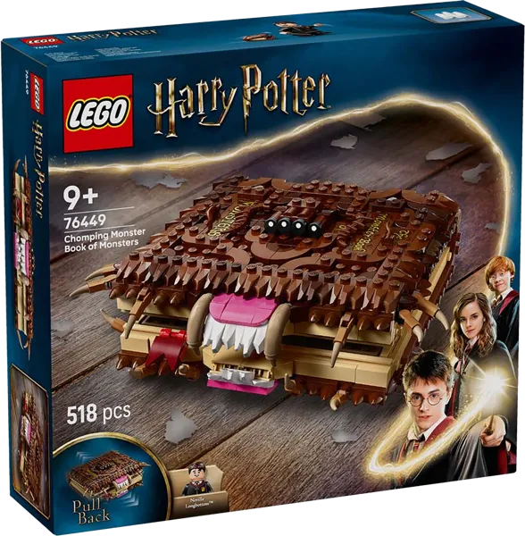 Изображение Конструктор с 9 лет 76449 Лего гарри поттер книга о чудищах Лего к/у, 1 шт