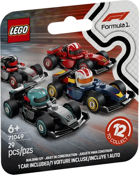 Изображение Конструктор с 6 лет 71049 Лего минифигурки формула 1 Лего к/у, 1 шт
