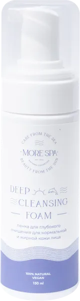 Изображение Пенка для лица Море спа глубокое очищение Море спа п/у, 150 мл