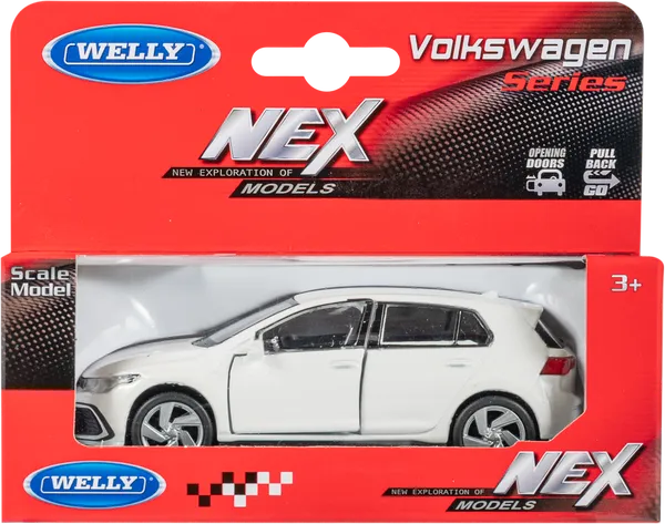 Изображение Машина 1:38 Велли фольксваген гольф 8 джити Велли Фэктори ЛТД к/у, 1 шт