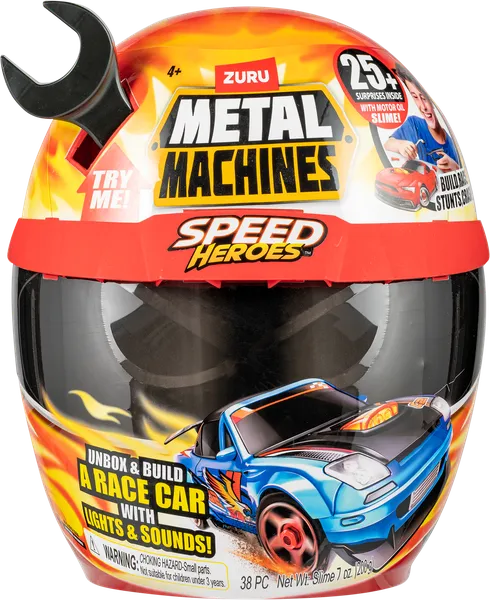 Изображение Набор игровой сюрприз Зуру метал машинс герои скорости s1 Зуру п/у, 1 шт