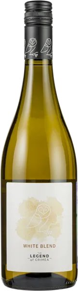 Изображение Вино белое сухое стиль №2 Мальвазия Совиньон Блан Вайт Бленд Легенда Крыма Золотое поле с/б, 0,75 л