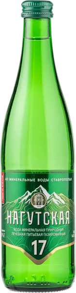 Изображение Мин вода газ рН 6,7 Нагутская-17 лечебно-столовая Рокадовские Мин Воды с/б, 0,5 л