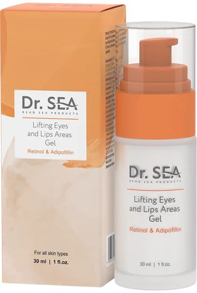 Изображение Гель для глаз и губ Доктор Си лифтинг ретинол коллаген Доктор Си Косметикс к/у, 30 мл