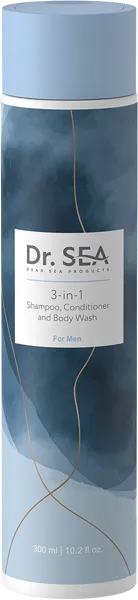 Изображение Гель для душа мужской 3в1 Доктор Си алоэ вера и минералы Доктор Си Косметикс п/у, 300 мл