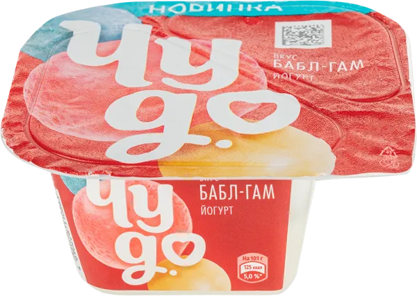 Изображение Йогурт 4% со злак шариками Чудо бабл-гам ВБД п/б, 101 г