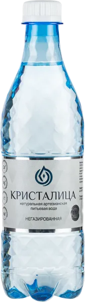 Изображение Вода негаз рН 7,9 Кристалица питьевая артезианская Кристалица п/б, 0,5 л