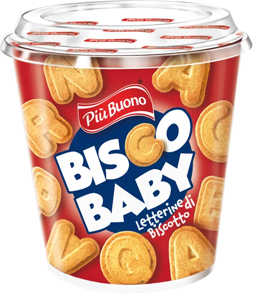 Изображение Печенье песочное Пъю буоно буквы Пъю Буоно п/б, 125 г