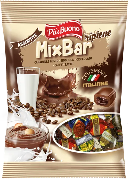 Изображение Карамель с начинкой Пъю буоно шоколадно-кофейная Пъю Буоно м/у, 175 г