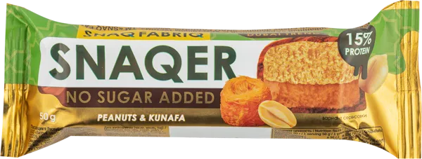 Изображение Батончик протеиновый Снэк фабрис арахис Фитнес Фуд м/у, 50 г