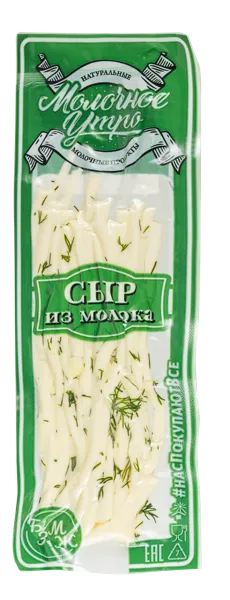 Изображение Сыр 45% Молочное утро пряди укроп Маркова ИП м/у, 50 г