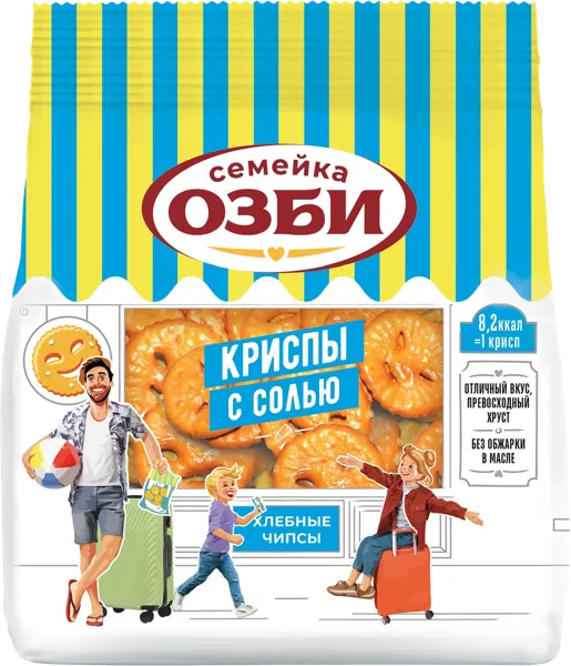 Изображение Криспы Озби с солью ОЗБИ м/у, 100 г