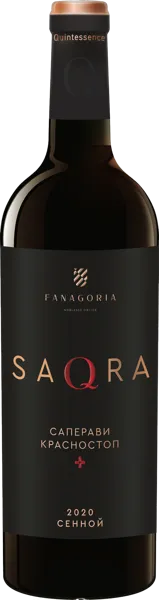 Изображение Вино красное сухое стиль №3 Красностоп купаж ЗНМП Сакра Фанагория с/б, 0,75 л