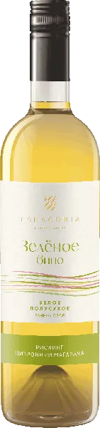 Изображение Вино белое п/сух стиль №1 Рислинг Цитронный Магарача ЗГУ Зеленое Вино Фанагория с/б, 0,75 л