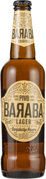 Изображение Пиво светлок Лагер 4,2% Бараба ориджинал Баньялучка Пивара с/б, 0,5 л
