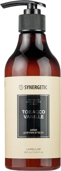 Изображение Крем питание для рук и тела Синергетик БИО табак ваниль Синергетик п/у, 380 мл