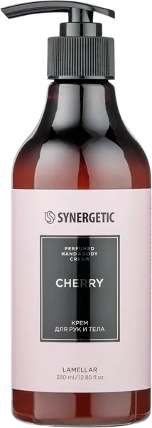 Изображение Крем питание для рук и тела Синергетик БИО вишня Синергетик п/у, 380 мл