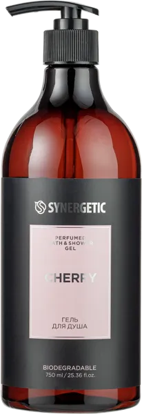 Изображение Гель для душа Синергетик БИО вишня Синергетик п/у, 750 мл