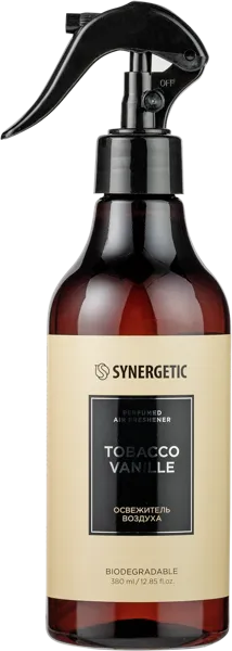 Изображение Освежитель воздуха Синергетик БИО табак ваниль Синергетик п/у, 380 мл