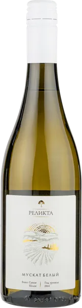 Изображение Вино белое сухое стиль №5 Мускат ЗГУ Реликта КФХ Цветков с/б, 0,75 л