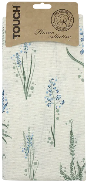 Изображение Полотенце 46*60см для кухни Тач цветы прованс рогожка Аврора карт/уп, 1 шт