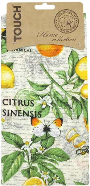 Изображение Полотенце 46*60см для кухни Тач сиеста вафельное Аврора карт/уп, 1 шт