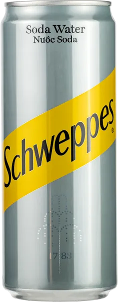 Изображение Напиток газ Швепс содовая Кока Кола Вьетнам ж/б, 0,32 л