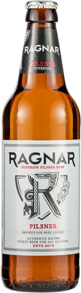 Изображение Пиво светлое Пилс 5,0% Рагнар пилснер Грузинская ПК с/б, 0,5 л