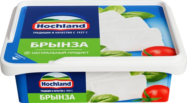 Изображение Сыр 45% Хохланд брынза Хохланд Руссланд п/б, 250 г