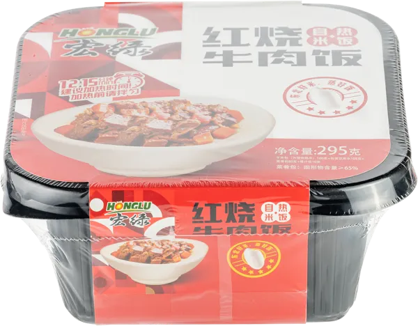 Изображение Рис саморазогревающийся Хонглу говядина в красном соусе Хэйлунцзян Хонглу п/у, 295 г