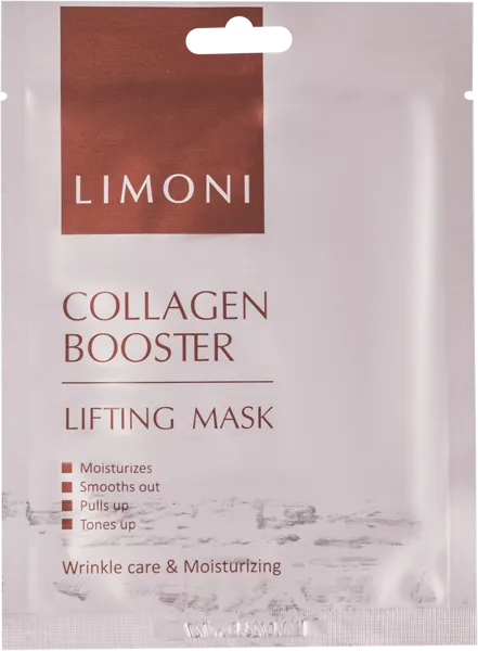 Изображение Маска лифтинг для лица Лимони морской коллаген Дермал Корея м/у, 1 шт