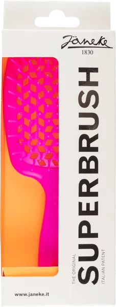 Изображение Расческа для волос пластик Янеке щетка розовая Джорджио Янеке п/у, 1 шт