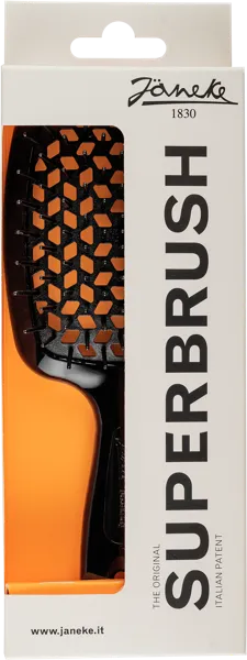 Изображение Расческа для волос пластик Янеке щетка черная Джорджио Янеке п/у, 1 шт